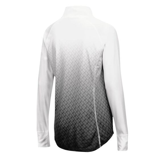 Colosseum Ohio State Buckeyes Ombre Fitted Quarter Zip Top, Women's 2XL, NWOT - Picture 2 of 4
